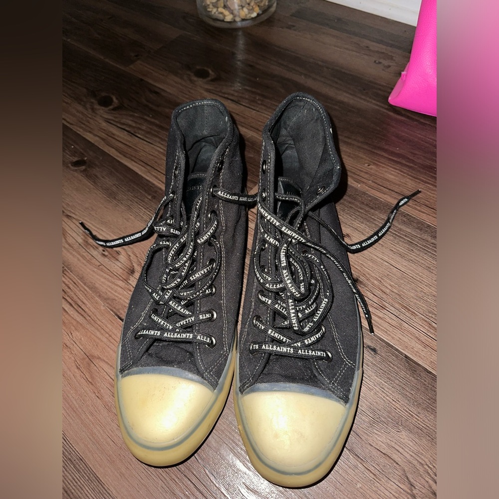 All Saints high top sneakers